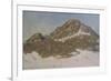 Mount Kolsaas in Sunlight, 1895-Claude Monet-Framed Giclee Print