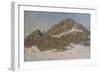 Mount Kolsaas in Sunlight, 1895-Claude Monet-Framed Giclee Print