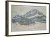 Mount Kolsaas, Norway, 1895-Claude Monet-Framed Giclee Print