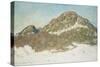 Mount Kolsaas, Sunlight Effect, 1895-Claude Monet-Stretched Canvas