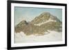 Mount Kolsaas, Sunlight Effect, 1895-Claude Monet-Framed Giclee Print