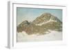 Mount Kolsaas, Sunlight Effect, 1895-Claude Monet-Framed Giclee Print