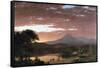 Mount Ktaadn (Katahdin)-Frederic Edwin Church-Framed Stretched Canvas