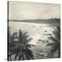 Mount Lavinia Bay, Ceylon, February 1912-English Photographer-Stretched Canvas