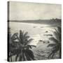 Mount Lavinia Bay, Ceylon, February 1912-English Photographer-Stretched Canvas