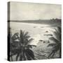 Mount Lavinia Bay, Ceylon, February 1912-English Photographer-Stretched Canvas