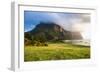 Mount Lidgbird and Mount Gower at Sunset-Michael Runkel-Framed Photographic Print