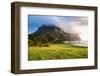 Mount Lidgbird and Mount Gower at Sunset-Michael Runkel-Framed Photographic Print