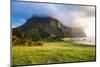 Mount Lidgbird and Mount Gower at Sunset-Michael Runkel-Mounted Photographic Print