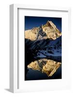 Mount Machapuchare(6997M) At Sunset. Annapurna Himal, Annapurna Sanctuary, Central Nepal-Enrique Lopez-Tapia-Framed Photographic Print