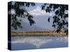 Mount Machapuchare (Machhapuchhare) Reflected in Phewa Lake, Himalayas, Nepal, Asia-N A Callow-Stretched Canvas