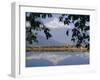 Mount Machapuchare (Machhapuchhare) Reflected in Phewa Lake, Himalayas, Nepal, Asia-N A Callow-Framed Photographic Print