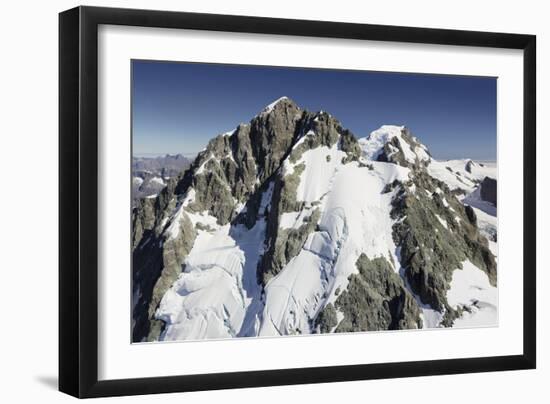 Mount Madeline, Fiordland National Park, Southern Alps, Southland, South Island, New Zealand-Rainer Mirau-Framed Photographic Print