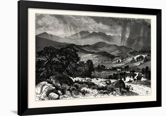 Mount Mansfield, from Rice's Hill. Mount Mansfield Is the Highest Mountain in Vermont, Usa-null-Framed Giclee Print