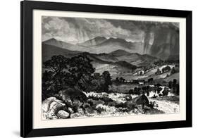 Mount Mansfield, from Rice's Hill. Mount Mansfield Is the Highest Mountain in Vermont, Usa-null-Framed Giclee Print