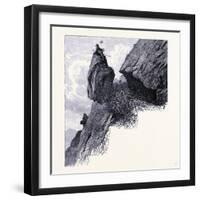 Mount Mansfield Rock of Terror United States of America-null-Framed Giclee Print