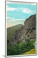 Mount Mansfield, Vermont, View of Cave of the Winds and Great Stone Face-Lantern Press-Mounted Art Print