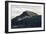 Mount Mansfield, Vermont, View of the Mountain Summit-Lantern Press-Framed Art Print