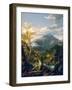 Mount Marcy from the Opalescent River, 1847 (Oil on Canvas)-Thomas Cole-Framed Giclee Print