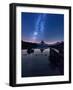 Mount Matterhorn, Stellisee, Zermatt, Switzerland-ClickAlps-Framed Photographic Print