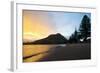 Mount Maunganui Sunset, Tauranga, North Island, New Zealand, Pacific-Matthew Williams-Ellis-Framed Photographic Print