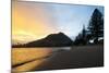 Mount Maunganui Sunset, Tauranga, North Island, New Zealand, Pacific-Matthew Williams-Ellis-Mounted Photographic Print