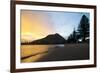 Mount Maunganui Sunset, Tauranga, North Island, New Zealand, Pacific-Matthew Williams-Ellis-Framed Photographic Print