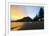 Mount Maunganui Sunset, Tauranga, North Island, New Zealand, Pacific-Matthew Williams-Ellis-Framed Photographic Print