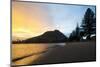 Mount Maunganui Sunset, Tauranga, North Island, New Zealand, Pacific-Matthew Williams-Ellis-Mounted Photographic Print