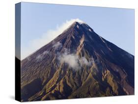 Mount Mayon, 2462 M, Bicol Province, Southeast Luzon, Philippines, Southeast Asia-Kober Christian-Stretched Canvas