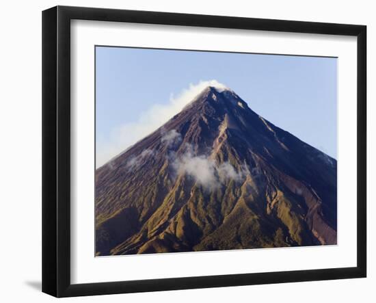 Mount Mayon, 2462 M, Bicol Province, Southeast Luzon, Philippines, Southeast Asia-Kober Christian-Framed Photographic Print