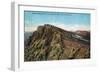 Mount McClellan, Colorado, View of the Argentine Central Railroad Train at Summit-Lantern Press-Framed Art Print