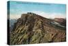 Mount McClellan, Colorado, View of the Argentine Central Railroad Train at Summit-Lantern Press-Stretched Canvas