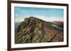 Mount McClellan, Colorado, View of the Argentine Central Railroad Train at Summit-Lantern Press-Framed Premium Giclee Print