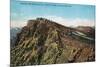 Mount McClellan, Colorado, View of the Argentine Central Railroad Train at Summit-Lantern Press-Mounted Premium Giclee Print