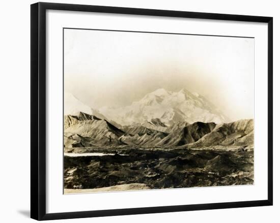 Mount McKinley, 20,300 Ft., 1924-Asahel Curtis-Framed Giclee Print