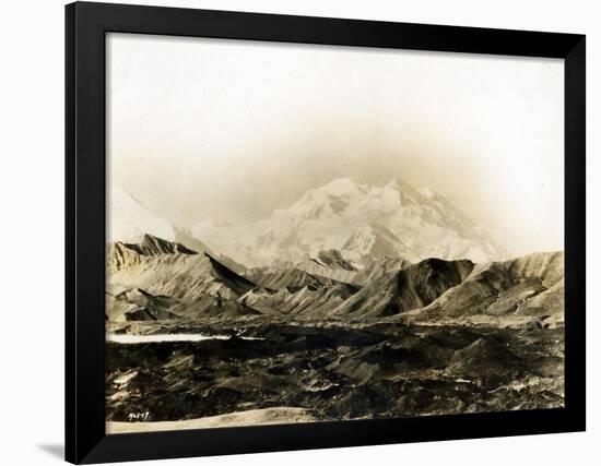 Mount McKinley, 20,300 Ft., 1924-Asahel Curtis-Framed Giclee Print