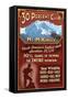 Mount McKinley, Alaska - 30% Club-Lantern Press-Framed Stretched Canvas