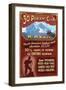 Mount McKinley, Alaska - 30% Club-Lantern Press-Framed Art Print