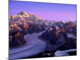 Mount McKinley and Ruth Glacier-Danny Lehman-Mounted Photographic Print