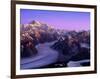 Mount McKinley and Ruth Glacier-Danny Lehman-Framed Photographic Print