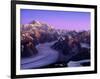 Mount McKinley and Ruth Glacier-Danny Lehman-Framed Photographic Print