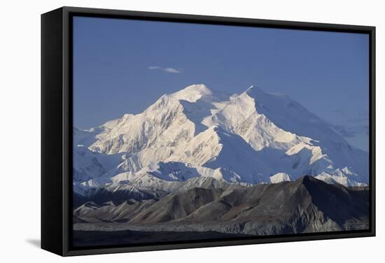 Mount McKinley, Denali National Park, Alaska, USA-Gerry Reynolds-Framed Stretched Canvas