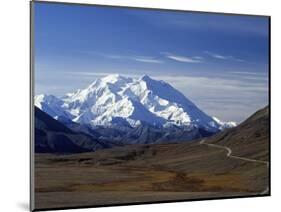 Mount Mckinley, Denali National Park, Alaska, USA-John Warburton-lee-Mounted Photographic Print