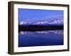 Mount Mckinley from Reflection Lake, Denali National Park, Alaska, USA-John Warburton-lee-Framed Photographic Print