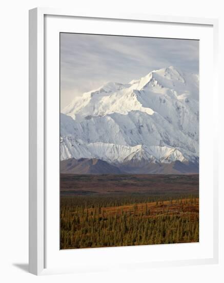 Mount Mckinley (Mount Denali), Denali National Park and Preserve, Alaska, United States of America-James Hager-Framed Photographic Print