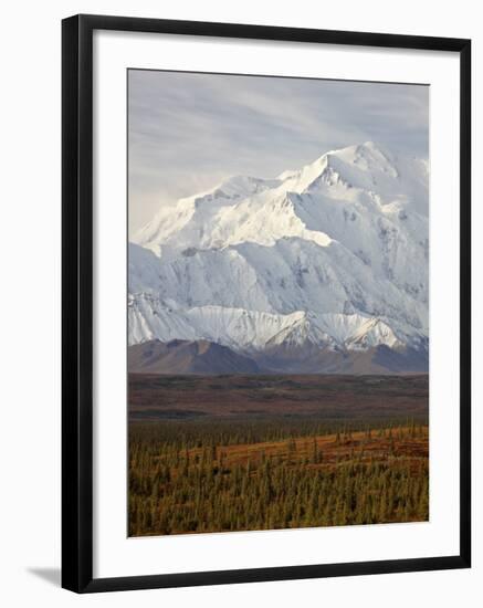 Mount Mckinley (Mount Denali), Denali National Park and Preserve, Alaska, United States of America-James Hager-Framed Photographic Print