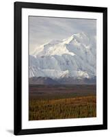 Mount Mckinley (Mount Denali), Denali National Park and Preserve, Alaska, United States of America-James Hager-Framed Photographic Print