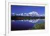 Mount Mckinley Reflected in Pond Denali National-null-Framed Photographic Print