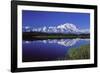 Mount Mckinley Reflected in Pond Denali National-null-Framed Photographic Print